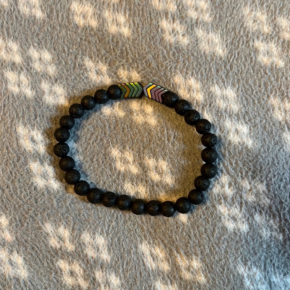 Essential oil infuser bracelet.